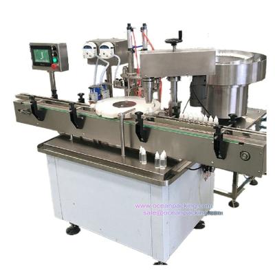 China Automatic APPAREL E-Liquid Filling, Plugging And Capping Machine All In One for sale