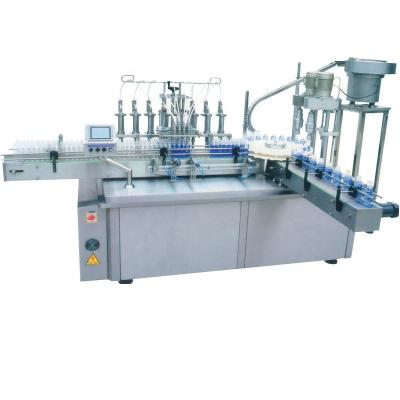 China High Speed ​​Automatic 8heads Food Vial Filling Capping Line for sale