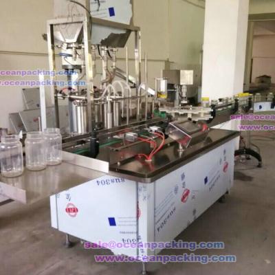 China Automatic Beverage Honey Filling Capping Machine for sale