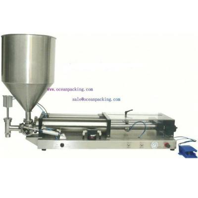 China Manual Beverage Paste Filling Machine Cream Filling Machine for sale