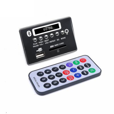 China 5.0 MP3 Decoder Board USB FM Remote Board Module WMA WAV TF Card Slot Car USB MP3 Player WMA WAV TF Card Slot MP3 Decoder Board 5.0 for sale