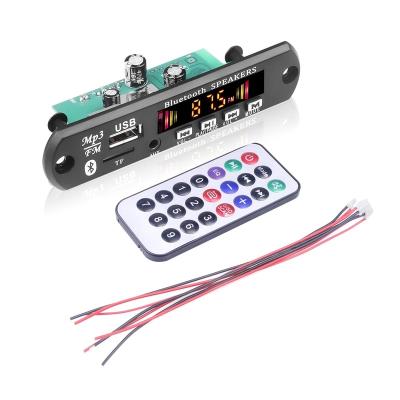 China AUX radio. DC 5V 18V 50W MP3 Player Amplifier Decoder Panel V5.0 Car USB Recording Module FM Module For Speaker Handsfree Mp3 Amplifier for sale