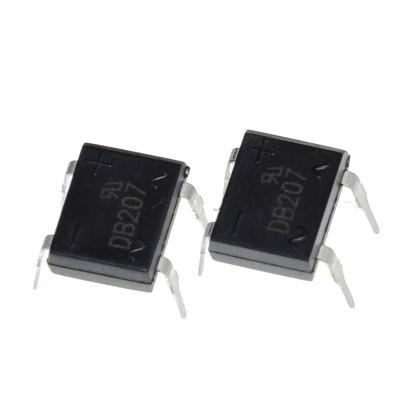 China Retifica DB207 DIP-4 DB207S DIP4 2A 1000V Diode Bridge 1000v Power Diode Rectifier DB207S Electronic Components for sale