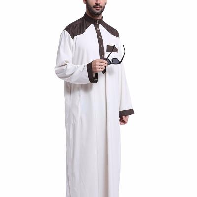 China New Dubai Middle East Men's Long Sleeve Muslim Maxi Dress Arabic Shirt Autumn Winter Autumn Factory Wholesale for sale