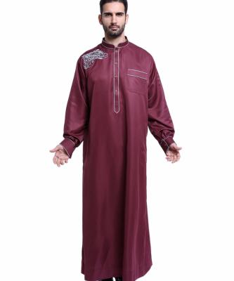 China Daily High Quality Muslim Middle Eastern Arab Tattoo Men's Famous Robe Clothing for sale