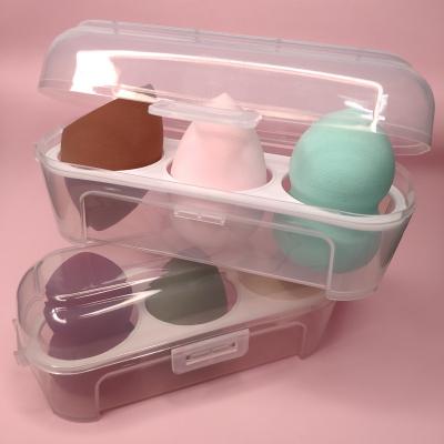 China Wholesale Soft High Quality Triangle Makeup Sponge Snare Box for sale