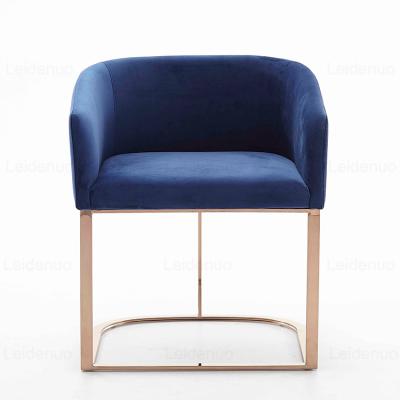 China Ergonomic Design Hotel Chairs With Armrest Wedding Wooden Leg Luxurious Chair And Dining Table Velvet Dining Chairs Modern for sale