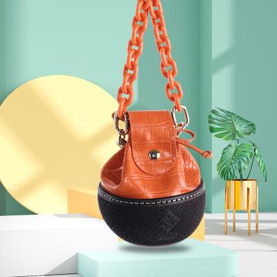 China 2021 Wholesale Stylish Women Cross Bottom Coconut Shell - Body Bags, Summer Portable Mini Ladies Toss Bags Shoulder Handbags Pinch Girls for sale