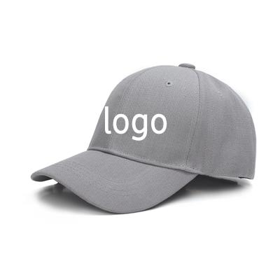 China Popular Embroidery Logo Printing Plain Baseball Caps Custom Gray Color JOINT Brand Light Cotton LA Custom Plain New for sale