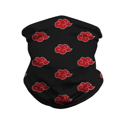 China Uchiha Itachi Akatsuki Ninja Neck Scarf Masks Anime Hatake Kakashi Mask Halloween Styles Mask Cosplay Balaclava Red Cloud Symbol Uchiha Itachi Akatsuki Mask for sale