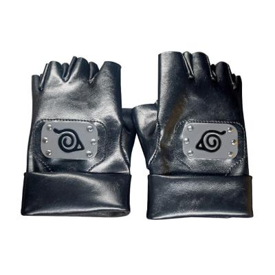 China PU Wholesale Hatake Kakashi Ninja Cosplay Gloves Cosplay Costume Glove Leather Props for sale