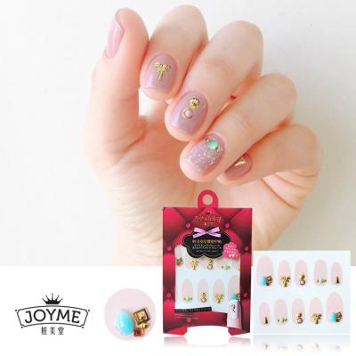 China Korean and Japanese style finger nail sticker 3D jewelry nail sticker nail accessories for nail art for sale