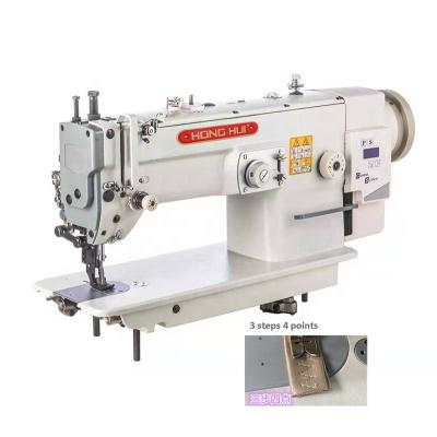 China Bags HH1533D Industrial Automatic Single Needle Zigzag 3 Stitch Direct Drive Lubrication Sewing Machine for sale