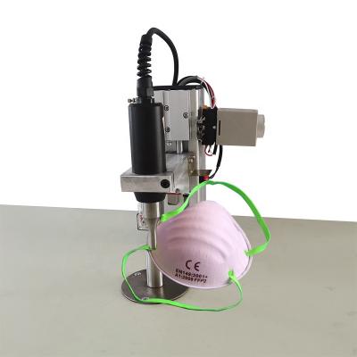 China Easy Operation Semi Automatic Earloop Welding Machine For Cup Mask Earloop Spot Welding Machine W 1200 for sale