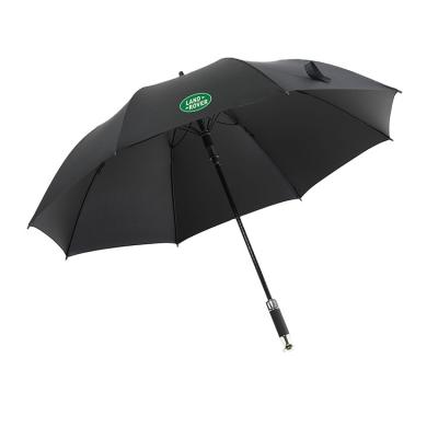 China OEM Large Contemporary Black UV Coated Promotional Outdoor Windproof Golf Umbrella for sale