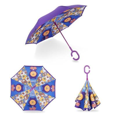 China Contemporary Boys Girls Kids Inverted Cute Mini Umbrella for sale