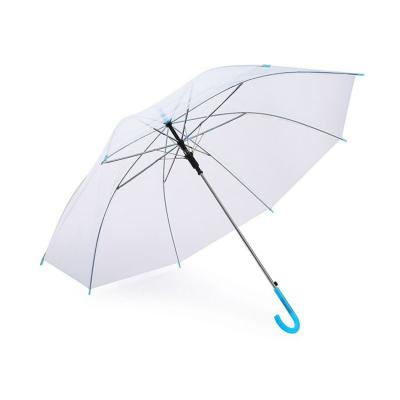 China Contemporary 19 Inch Kids POE Colorful Clear Transparent Umbrella for sale