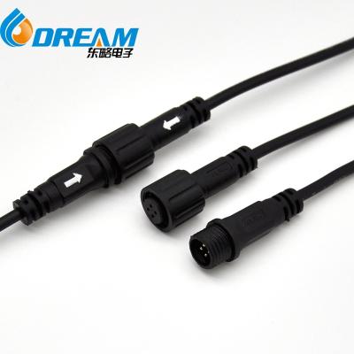 China Factory Dream-start M Series Connector IP67 M10 2 3 4 5 6Pin Circular Waterproof Connector for sale