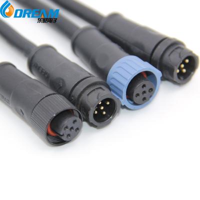 China NEW M Series Connector M12 Connector Power Cable Male Female Electrical Connector for sale