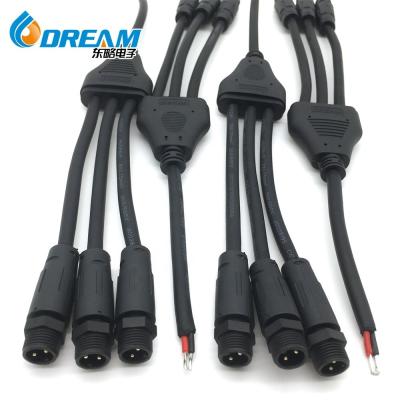 China Y-Cable Y Series Connector  HARNESS EXTENSION CABLE DIY Male Female Electrical Connector for sale