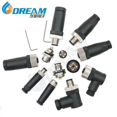 China M23 M40 Connector Receptacle Round Plug Connectors 6pin 8pin 9 Pin 12pin 17pin 19pin for sale