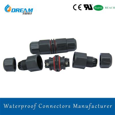 China Custom Logo Ip68 3pin Waterproof Connector 5pin Electrical Cable Connector Waterproof Terminal Block for sale