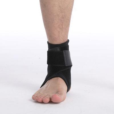 China Physiotherapy Treatments Simple Design Customize Logo Adjustable Compression Ankle Support Men And Women Strong Ankle Brace Sports Protection for sale