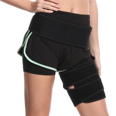 China Physiotherapy Treatments Adjustable Thigh Brace For Hip Trainer Thigh Master Thigh Groin Protector Sciatica Pain Relief Thigh Wrap for Groin Strain for sale