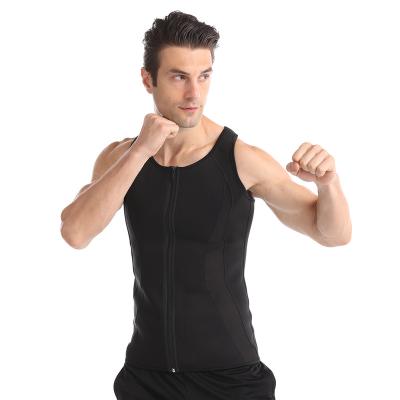 China Adult Hot Diet Trainer Gym Tank Top Waist Vest Workout Shirts Sweat Neoprene Body Shapers Sauna Vest Fitness Sports, Loose Weight for sale