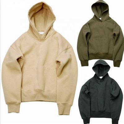 China 2021 Logo Fleece Pullover Oversized Men's Anti-Shrink High Quality Heavy Thick Blank Custom Hoodies Anti-Shrink for sale