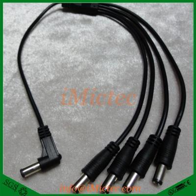 China COMPUTER 2016 newly selling 90 degree dc one male to four female cable for sale