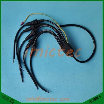 China 2016newly waterproof selling 1 in 5 add ground wire waterproof cable for sale