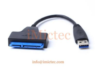 China Super Speed ​​USB 3.0 To SATA 22 Terminal 2.5 Inch Hard Disk Driver SSD Adapter Cable Converter for sale