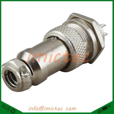 China 2017 Hot GX16 Aviation SX16 Plug 6 Pin Male And Wire Diameter 16mm Panel Connector L74 GX16 Circular Connector Aviation Plug Socket Female for sale