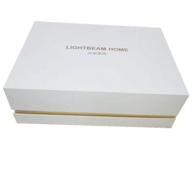 China Recycled Materials Hot Sale Custom Luxury White Gift Box A4 Size for sale