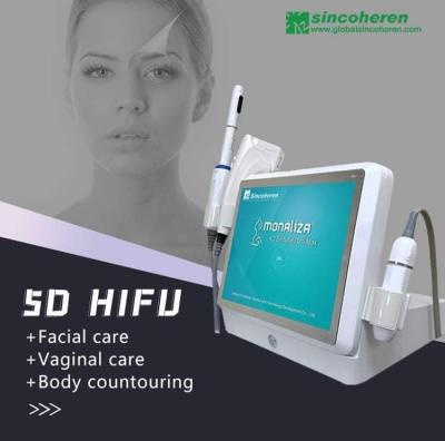 China Skin Tightening Ultrasound HIFU Face Lift Wrinkle Removal Anti Aging Fat Reduction Machine for sale