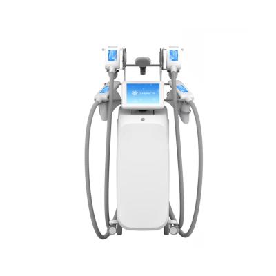 China Weight Loss High Efficiency 4 Handles Fat Freezing Body Shaper Slimming Machine For Skin Tightening for sale