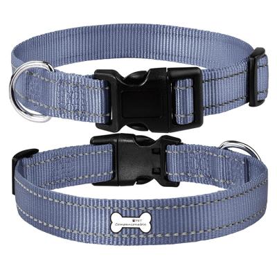 China Lights Nylon dog China made nylon dog collar with  cute bowknot collar for sale