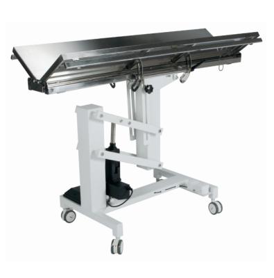 China FT-828 Stainless Steel Electric Lift V-Top Veterinary Table for sale