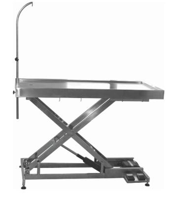 China FT-861-TLT stell 304 stainless steel SUS304 stainless electric lift examination table with tilting table top and casters for sale