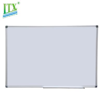 China School teaching/meeting/desktop wall mounted standard teaching whiteboard/desktop home eraser magnetic dry aluminum whiteboard for sale