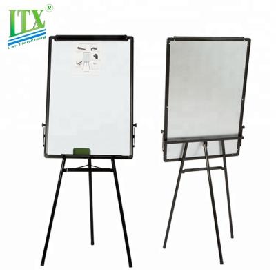 China School Teaching Good Stable Adjustable Retractable Ripod Flip Chart for sale