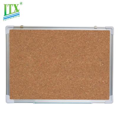 China Custom Notice Board 98# Sign Bulletin Pin Cork Board Advertising Board With Gum Markers for sale