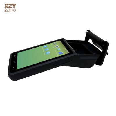 China 64GB Storage Black Android Handheld POS Machine For Streamlined Business Operations for sale