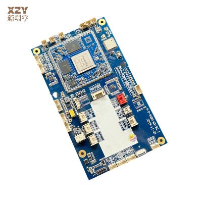 China Cortex-A72 6-Layer RK3399 Development Board With Immersed Gold PCB Structure for sale