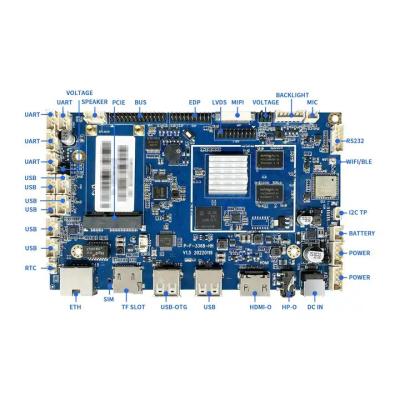 China High Performance RK3368 Android Development Board With Wifi Ble Wireless Communication for sale