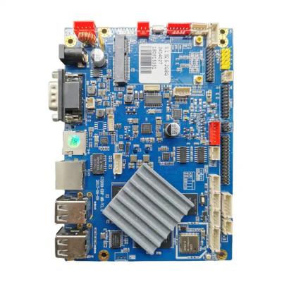 China Tarjeta Rockchip Rk3288 personalizada con 6 usb Ttl Rs232 para equipos industriales en venta