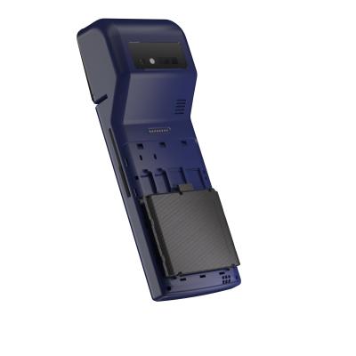 China Wireless Handheld Fingerprint POS Biometric Machine Android 11.0 With 8GB Memory for sale