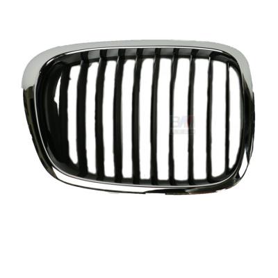 China ABS for BMW 5 Series E39 Grill R (chrome+black) 2000-2003 OEM: 51137005838 for sale