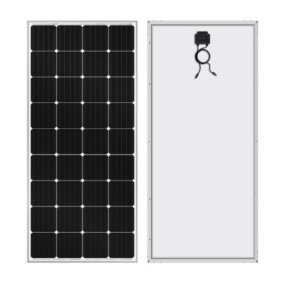 China Solar Power System Solar Panel 100W 200W High Efficiency Monocrystalline Solar Panels For Home for sale